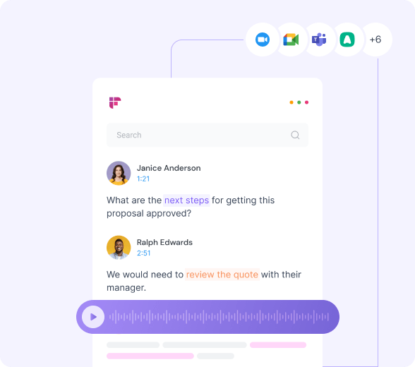 Automatically record and transcribe meetings 
