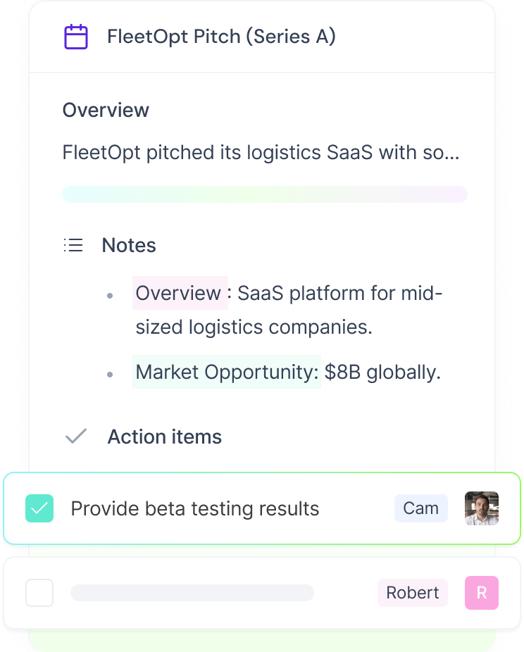 Founder Pitch Summaries