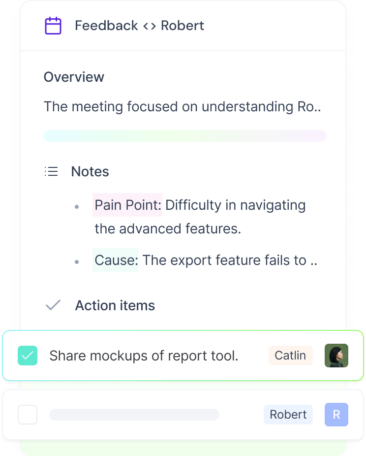 User Interview Summaries