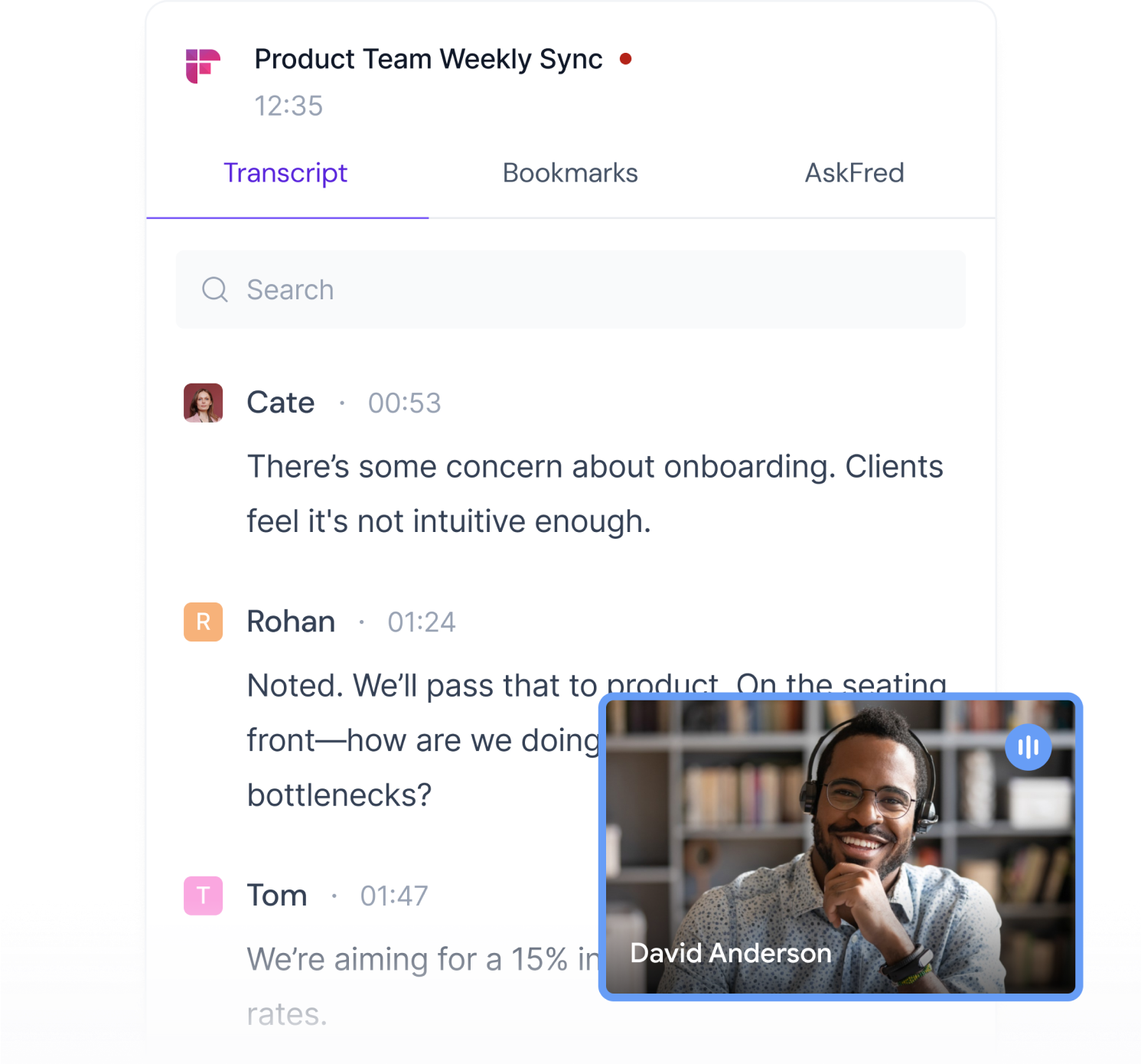 Transcript & Recording
